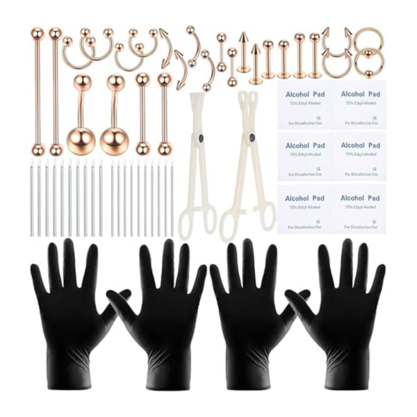 Body Piercing Kit Surgical Steel